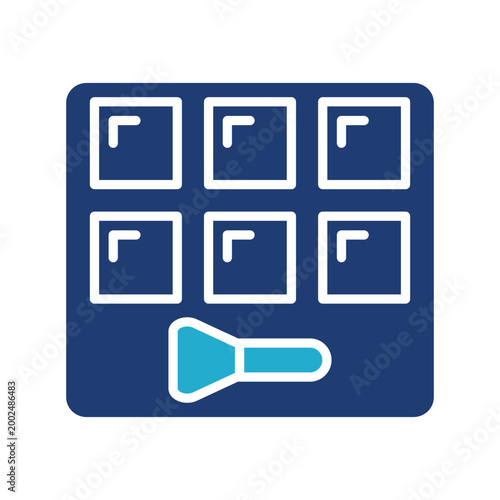 eyeshadow pallette icon