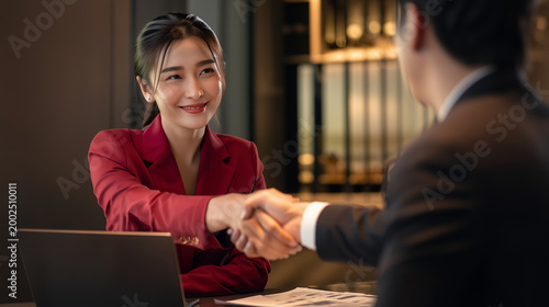 Business Handshake Deal: A ...