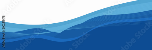 A white background with a blue, wavy, abstract pattern with thin lines at the bottom. The design is simple and elegant, perfect for presentations or web designs.
