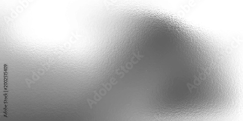 Silver foil texture background with light reflection. Vector realistic illustration of chrome metal surface with glitter gradient effect, abstract shiny texture, translucent glass, platinum wallpaper