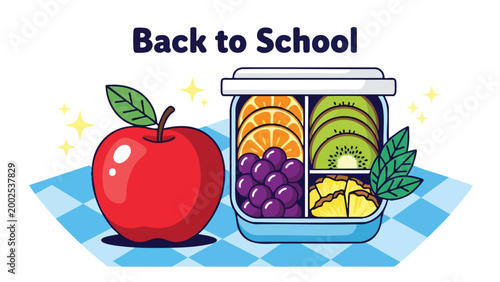 Healthy Back to School Lunchbox Ideas for Kids - Fresh Fruit & Snacks
