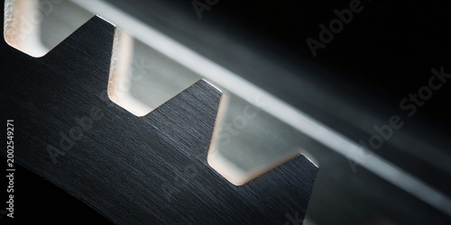 Dynamic closeup of composite timing belt gear teeth industrial setting high-resolution imagery macro view