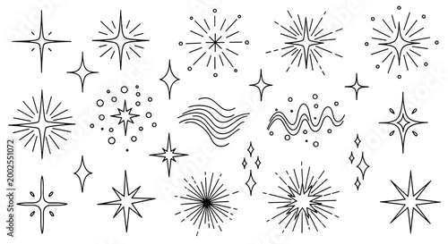 adobe Starburst symbols and shapes collection for graphic design flash