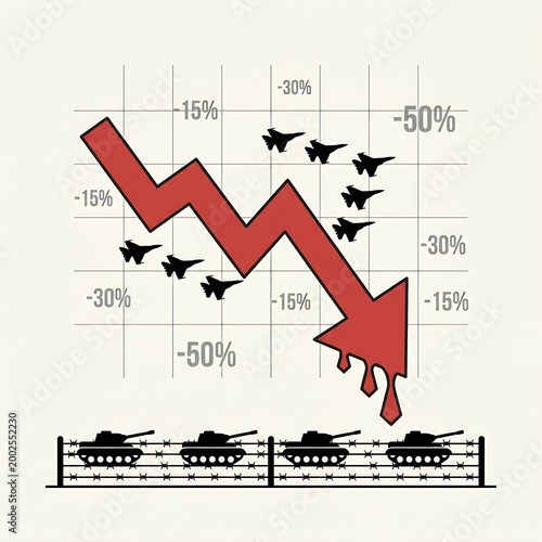 Geopolitical Crisis & Economic Downturn | War Impact Market Decline