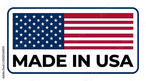 Authentic production label with national flag design, emphasizing domestic manufacturing and quality assurance for consumers