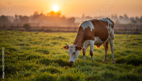 cow on pasture