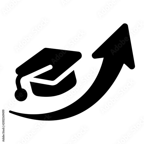 Student succes Solid icon