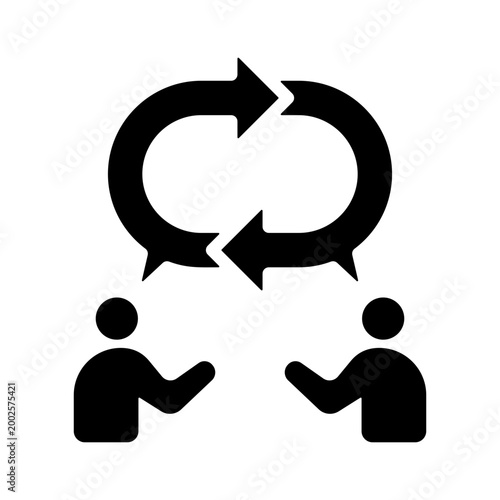 Feedback Icon - Solid Black