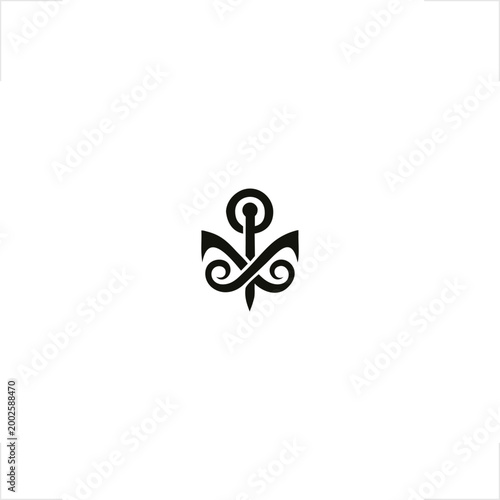 Abstract organic wellness niche for holistic healthcare industry, featuring a minimalist line art style ideal for medical clinics, yoga studios, and natural pharmacy branding or therapeutic commercial