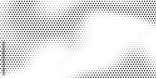 Modern Industrial Dotted Background with Flowing Distortion