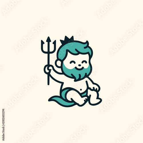 Baby Poseidon Logo