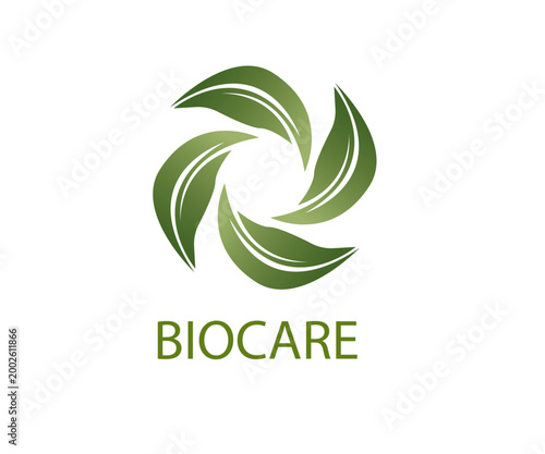 Organic Health Logo BioCare Nature Branding