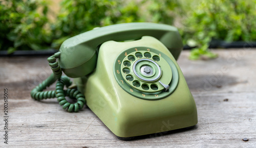 Fotografie Old Landline Phone