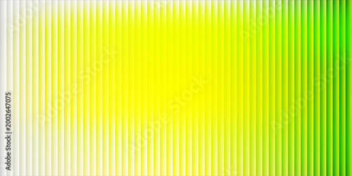 Yellow to Green Gradient Abstract Background with Bright Glow and Vertical Line Texture