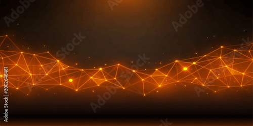 Abstract fire background with glowing lights and digital technology lines creates a bright energy explosion illustration for a science fiction wallpaper art backdrop