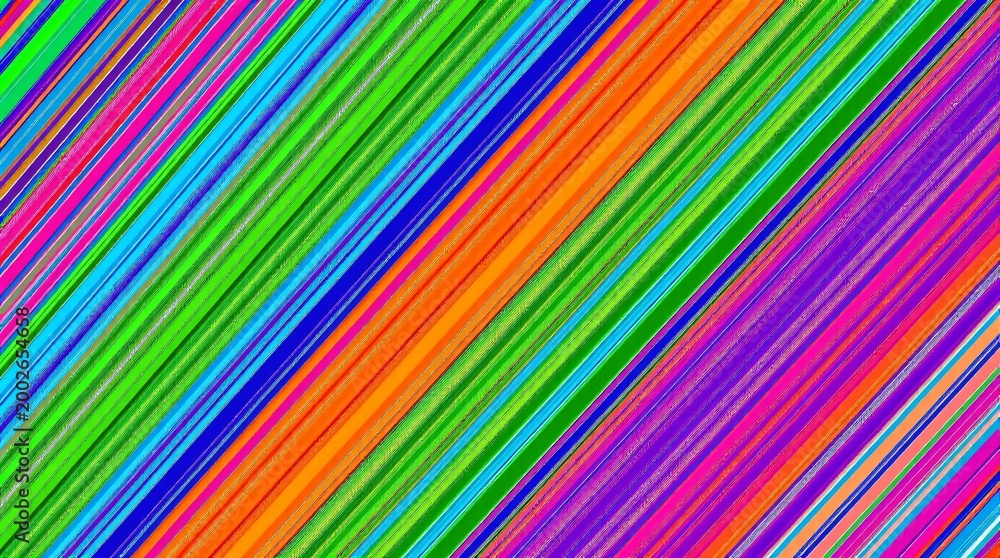 Obraz premium Modern Colorful Diagonal Stripe Seamless Pattern on Clean Background