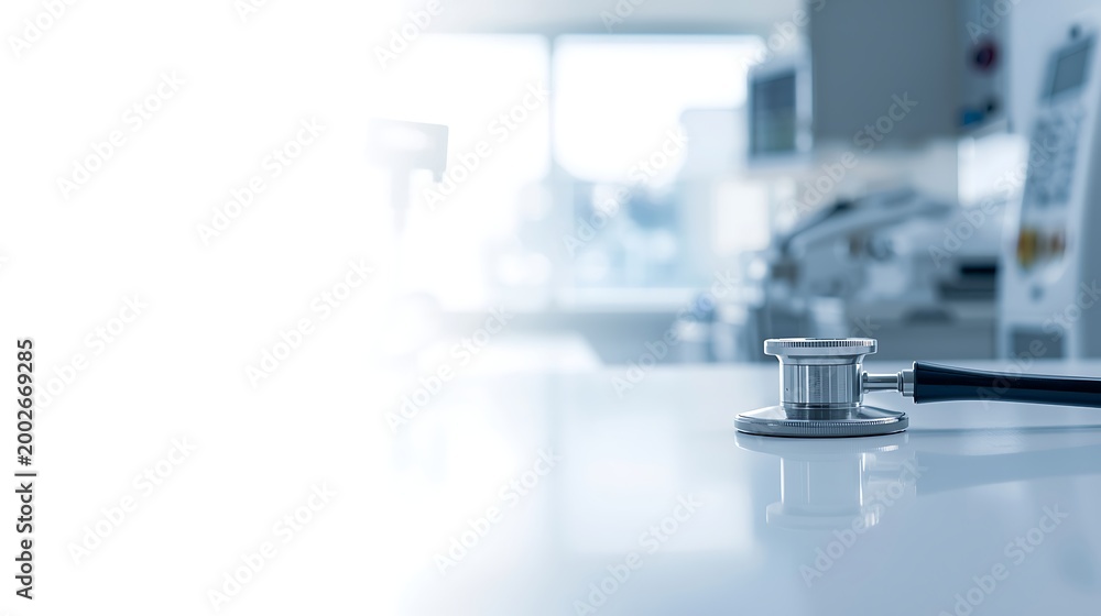 Naklejka premium Generative Ai representing a medical consultation scene