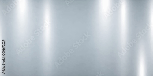 Fotografie Brushed silver metal texture background with smooth stainless steel surface and