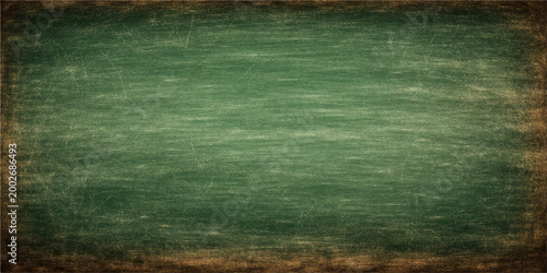 A weathered chalkboard shows a worn surface, evoking a sense of history and the passage of time.