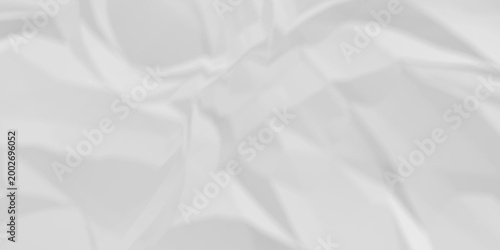 White fabric background. white crumpled paper background texture pattern overlay. wrinkled high resolution arts craft and Seamless white crumpled paper.