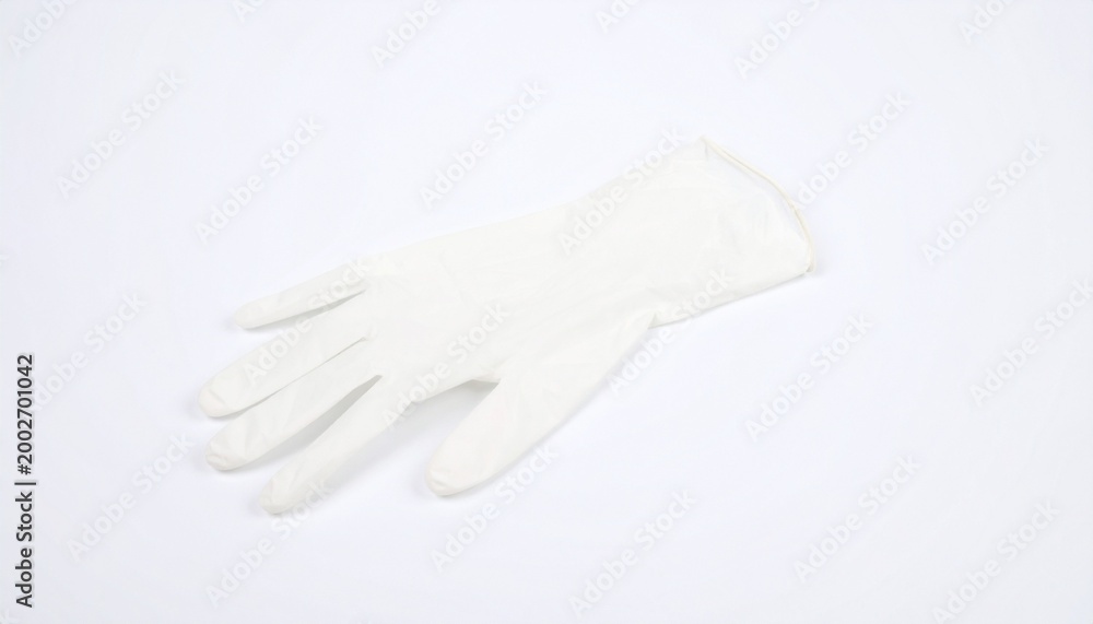 Obraz premium White glove smooth fabric clean minimal design