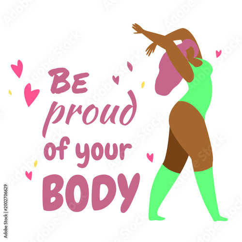 Modern Female Empowerment and Leadership Website Illustration