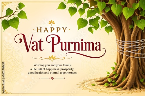 Indian women celebrating Vat Savitri Vrat, Vat Purnima (Pournima), Savitri Amavasya, Bargad Pooja, and the Banyan Tree Festival.