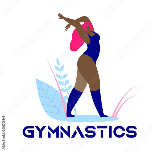 Modern Female Empowerment and Leadership Website Illustration