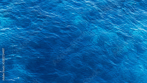 Calm Blue Ocean Water Surface For Backgrounds And Wallpapers