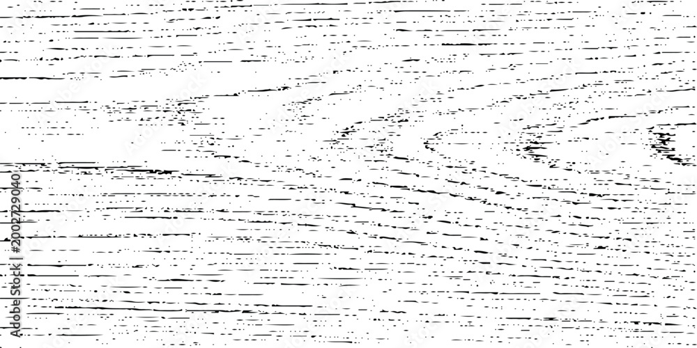 Fototapeta premium Black and white wood grunge texture background with knots and lines