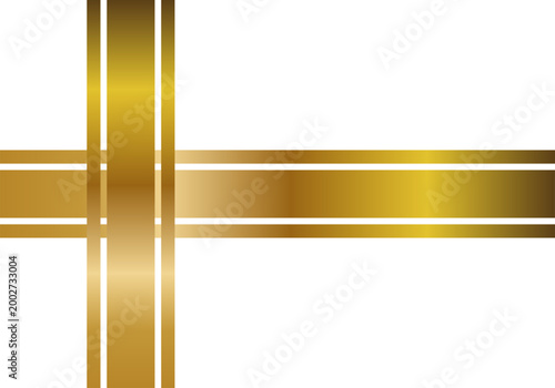 Fondo blanco con líneas cruzadas doradas horizontales y verticales