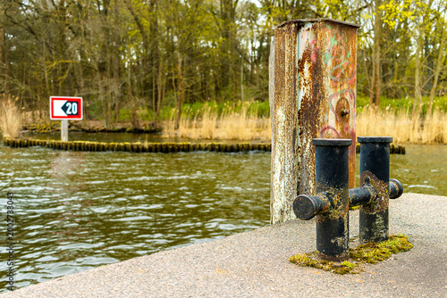 Anlegestelle am Berliner Müggelsee.