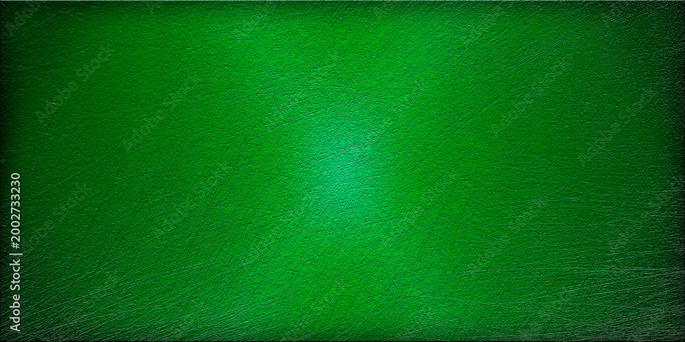 Fototapeta premium Fondo de textura rugosa en color verde esmeralda con punto de luz central