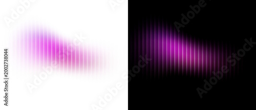 Canvas Print Png soft glass gradient texture with ripple pattern and wavy light distortion on