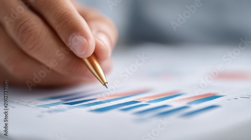 economist analyzing global growth charts, macroeconomic trends visualization, corporate strategy concept