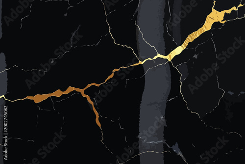 Luxury black marble background with elegant gold veins and dark swirls |
| Abstract kintsugi inspired black stone texture with golden liquid veins |
| High resolution dark charcoal marble background 