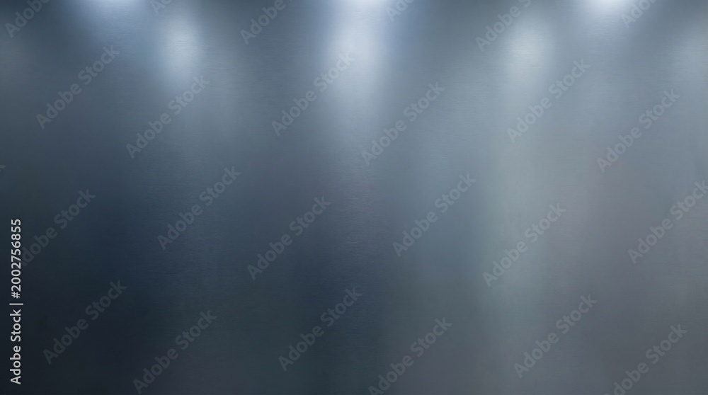 Fototapeta premium Blurry stage lights shining brightly downwards.