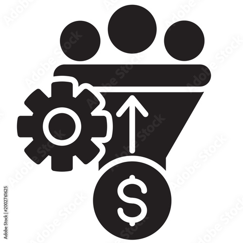 Optimization Glyph Icon