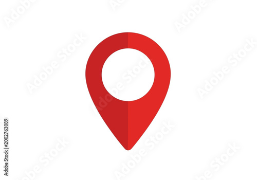 Free Download Red map location pin marker icon - GFXLoad