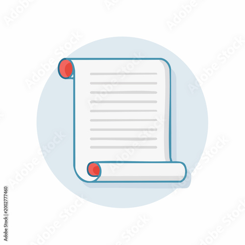 Scroll Document Icon