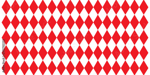 Diamond shapes pattern Checkered harlequin diamond seamless background pattern vector. Geometric rhombus pattern background. Harlequin check wallpaper. Vector Illustrator.