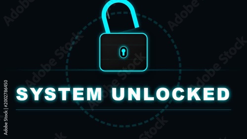 System Secure Visuals Highlighting Cybersecurity and Protection.