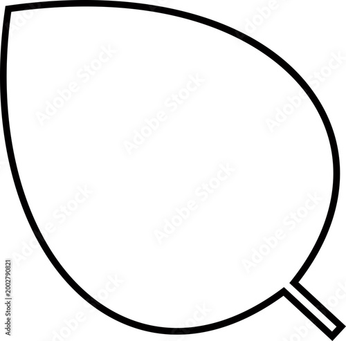 Leaf silhouettes icon foliage leaves nature botanical plant shapes vector pack, flat and line style black icons, eco greenery elements bundle isolated design