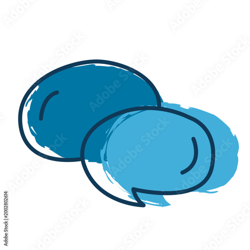 Chat Bubble Icon – Communication and Messaging Concept