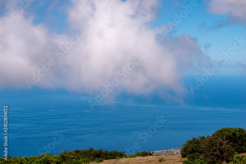 clouds formation at Madeira Island