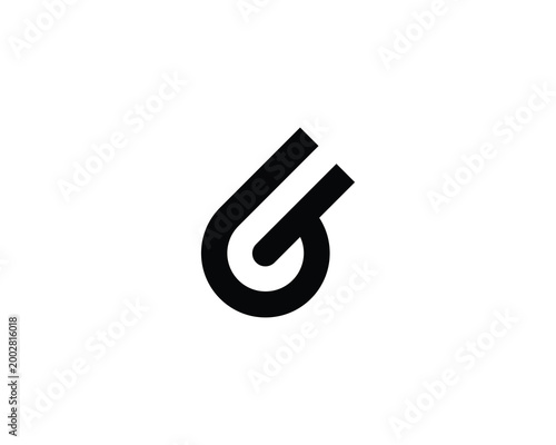GI logo Design. GI