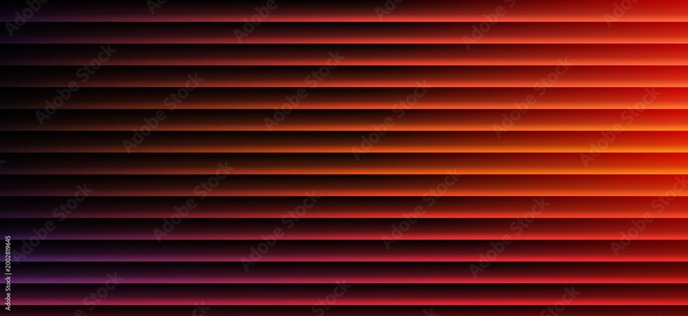 Obraz premium Red and pink glass effect gradient with soft glow and wave pattern