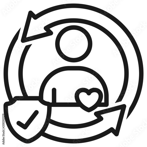 Customer Retention Icon