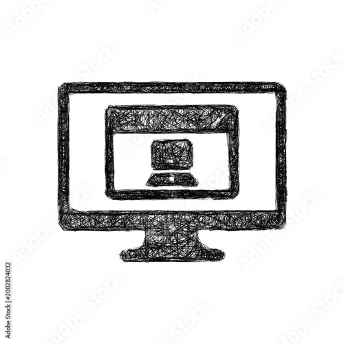 Sketch screen sharing icon design