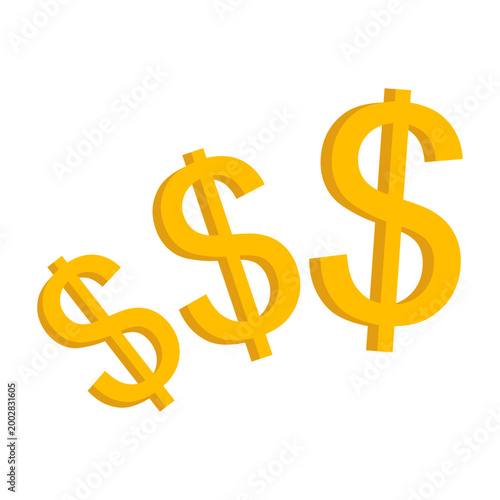Dollar icon, Money, Currency (3)